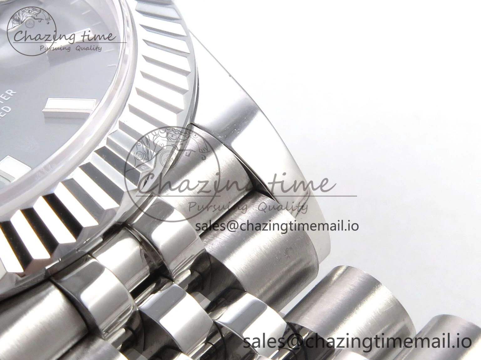 DateJust 31 278274 SS GMF 1:1 Best Edition 904L Steel Green Stick Dial on Jubilee Bracelet A2824