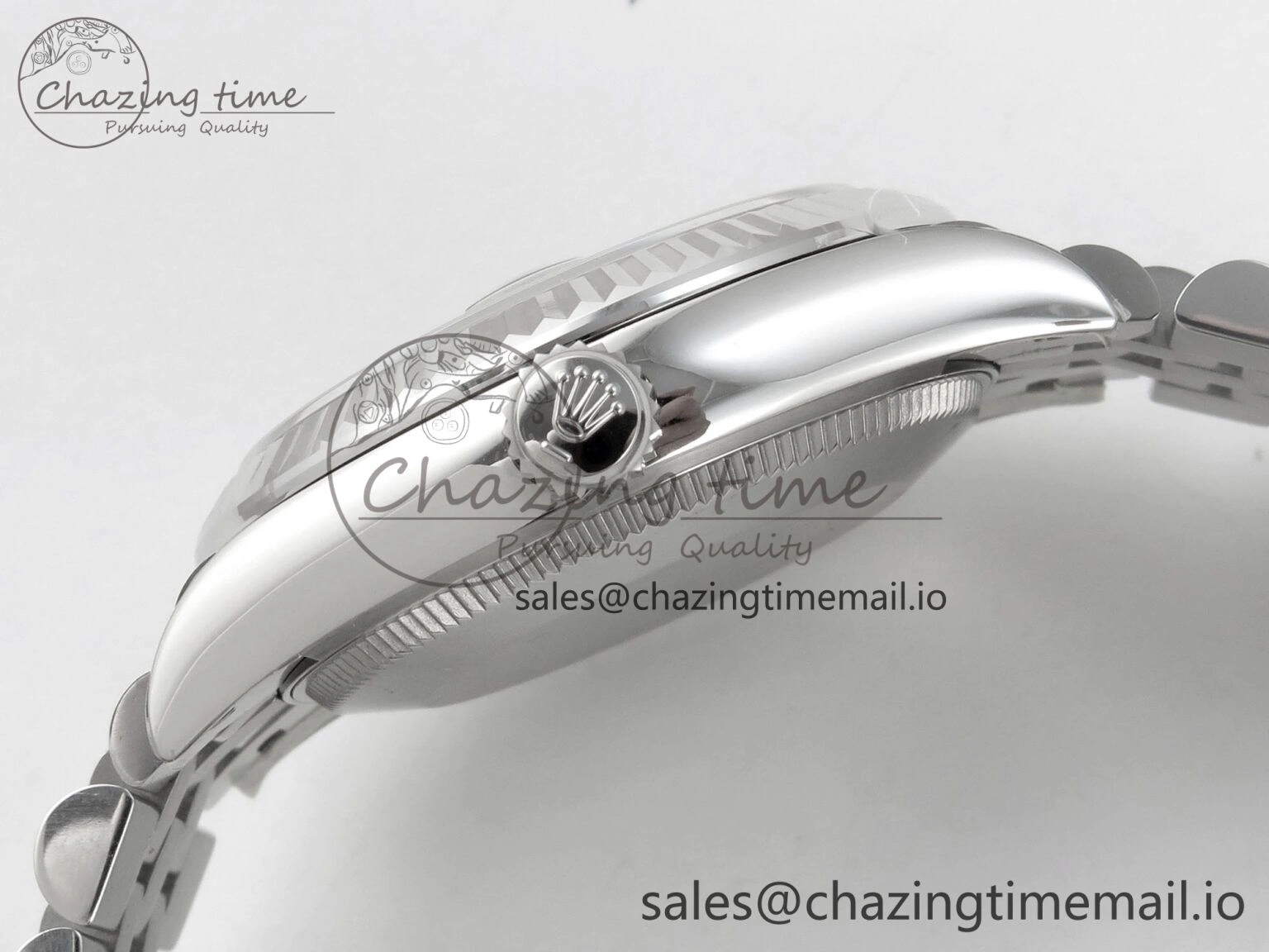 DateJust 31 278274 SS THBF 1:1 Best Edition 904L Steel RG Roman Diamonds Dial on Jubilee Bracelet HZ Cal.2236