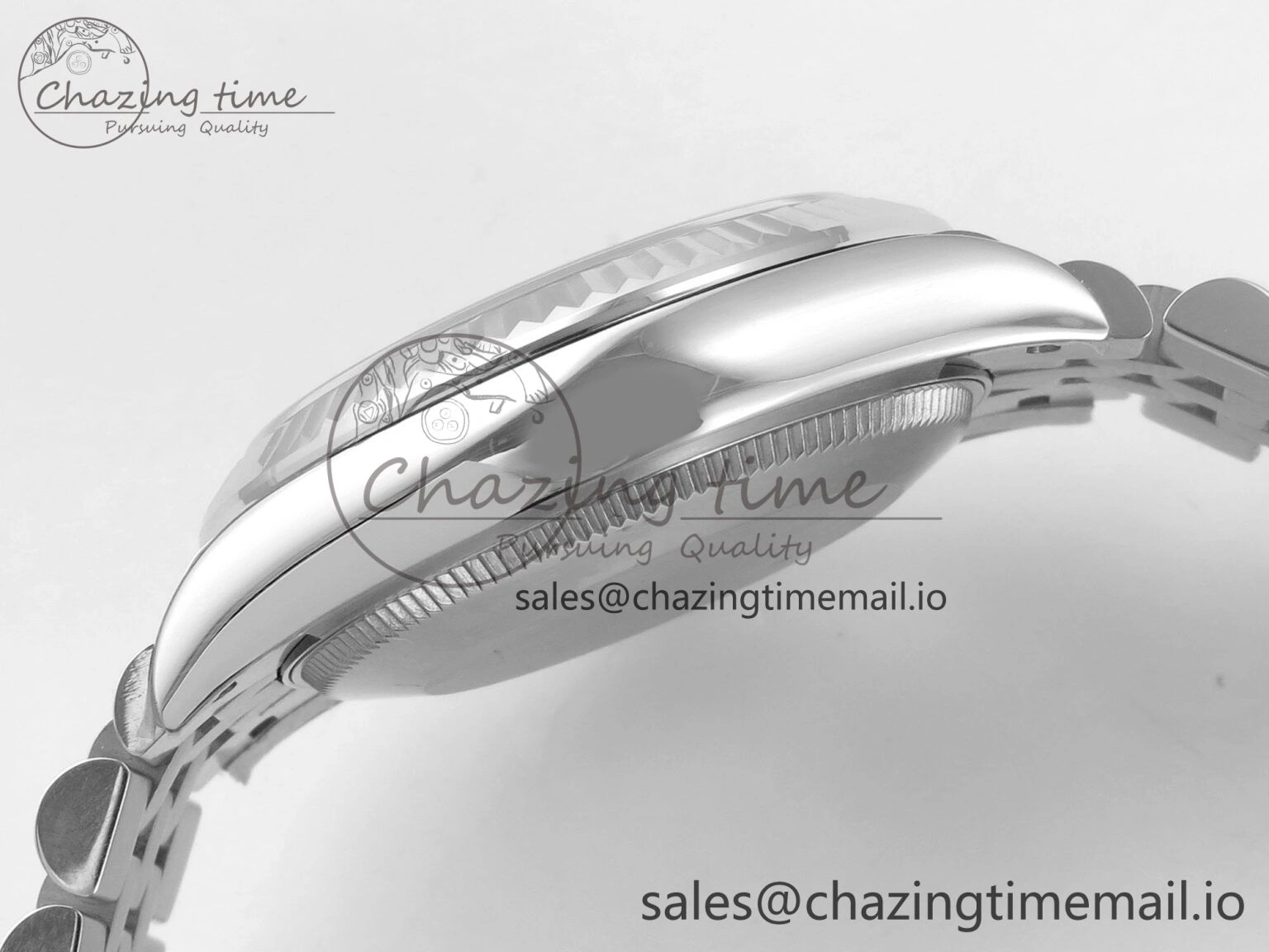 DateJust 31 278274 SS THBF 1:1 Best Edition 904L Steel RG Roman Diamonds Dial on Jubilee Bracelet HZ Cal.2236