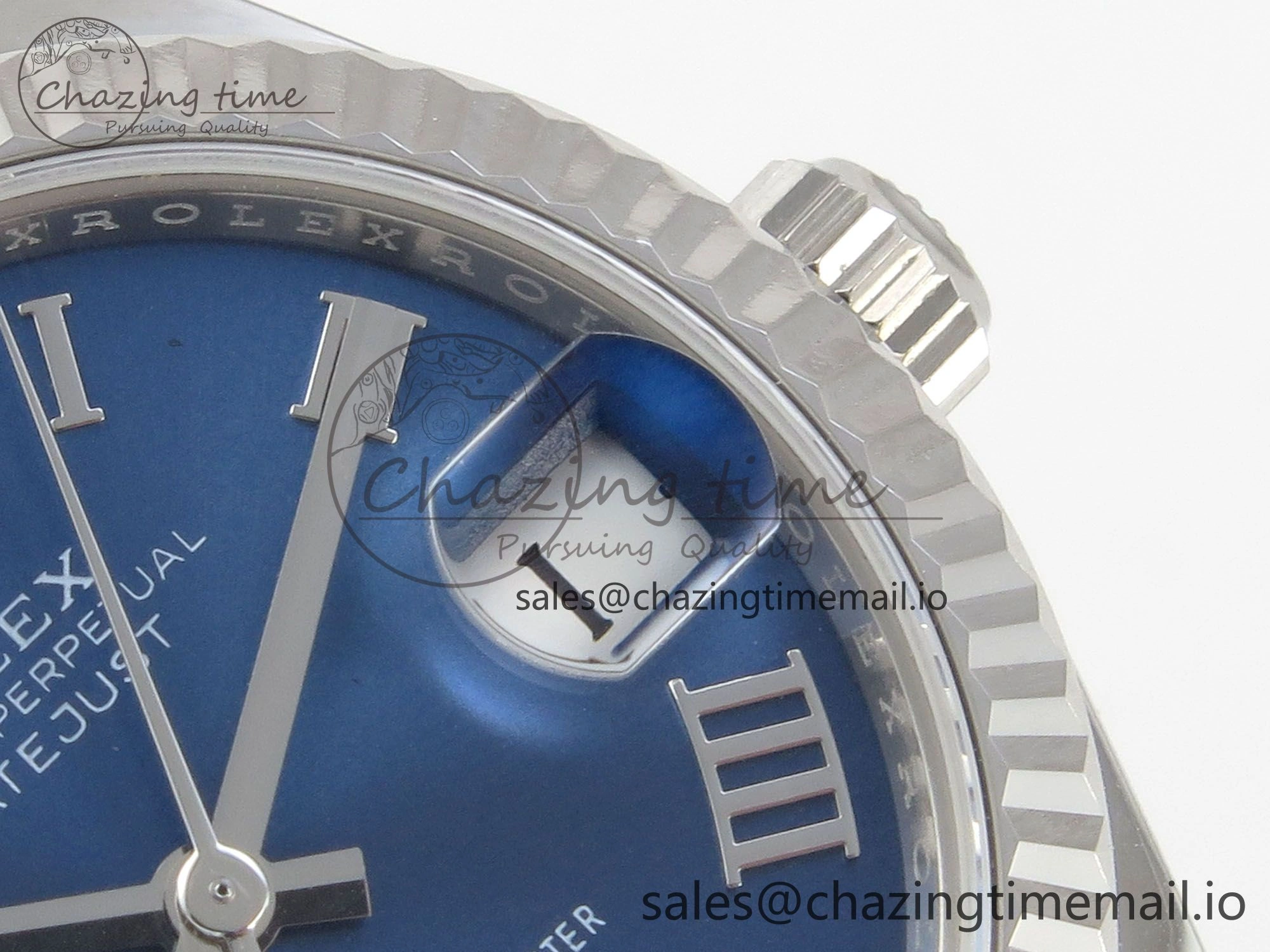 DateJust 31 278274 THBF 1:1 Best Edition 904L Steel Blue Roman Dial on SS Jubilee Bracelet HZ Cal.2236