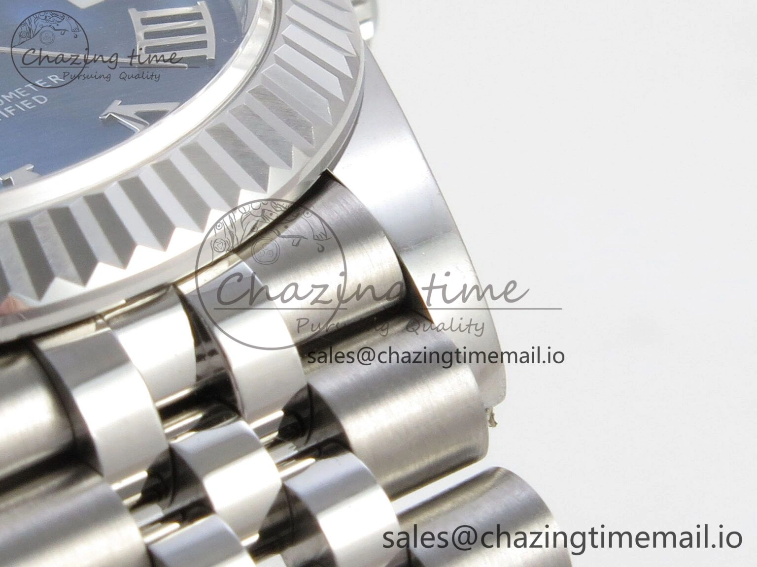 DateJust 31 278274 THBF 1:1 Best Edition 904L Steel Blue Roman Dial on SS Jubilee Bracelet HZ Cal.2236