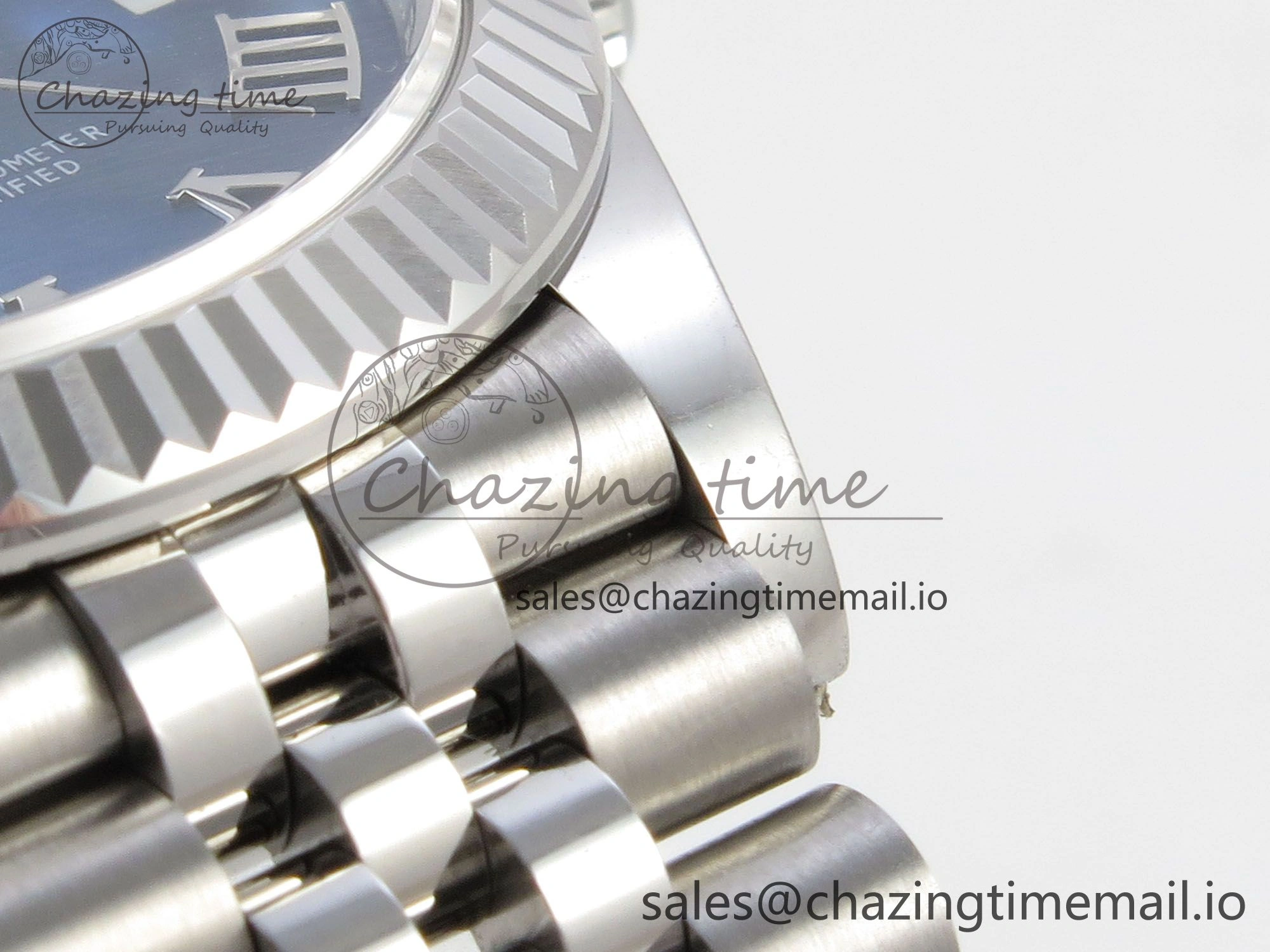DateJust 31 278274 THBF 1:1 Best Edition 904L Steel Blue Roman Dial on SS Jubilee Bracelet HZ Cal.2236