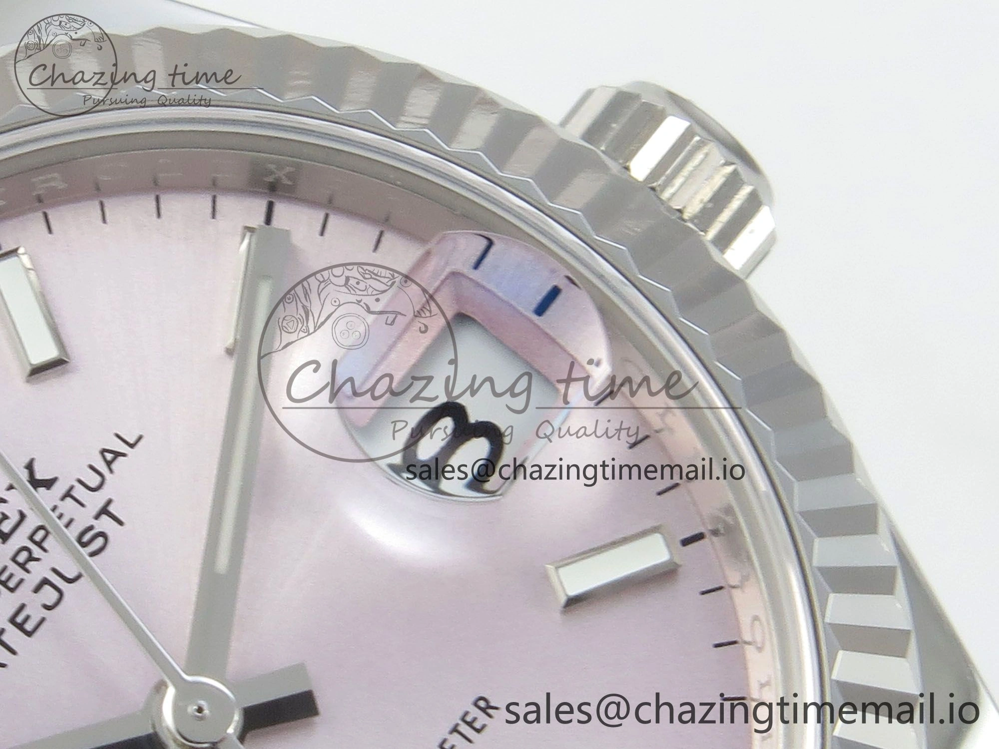 DateJust 31 278274 THBF 1:1 Best Edition 904L Steel Pink Dial Stick Marker on SS Jubilee Bracelet HZ Cal.2236