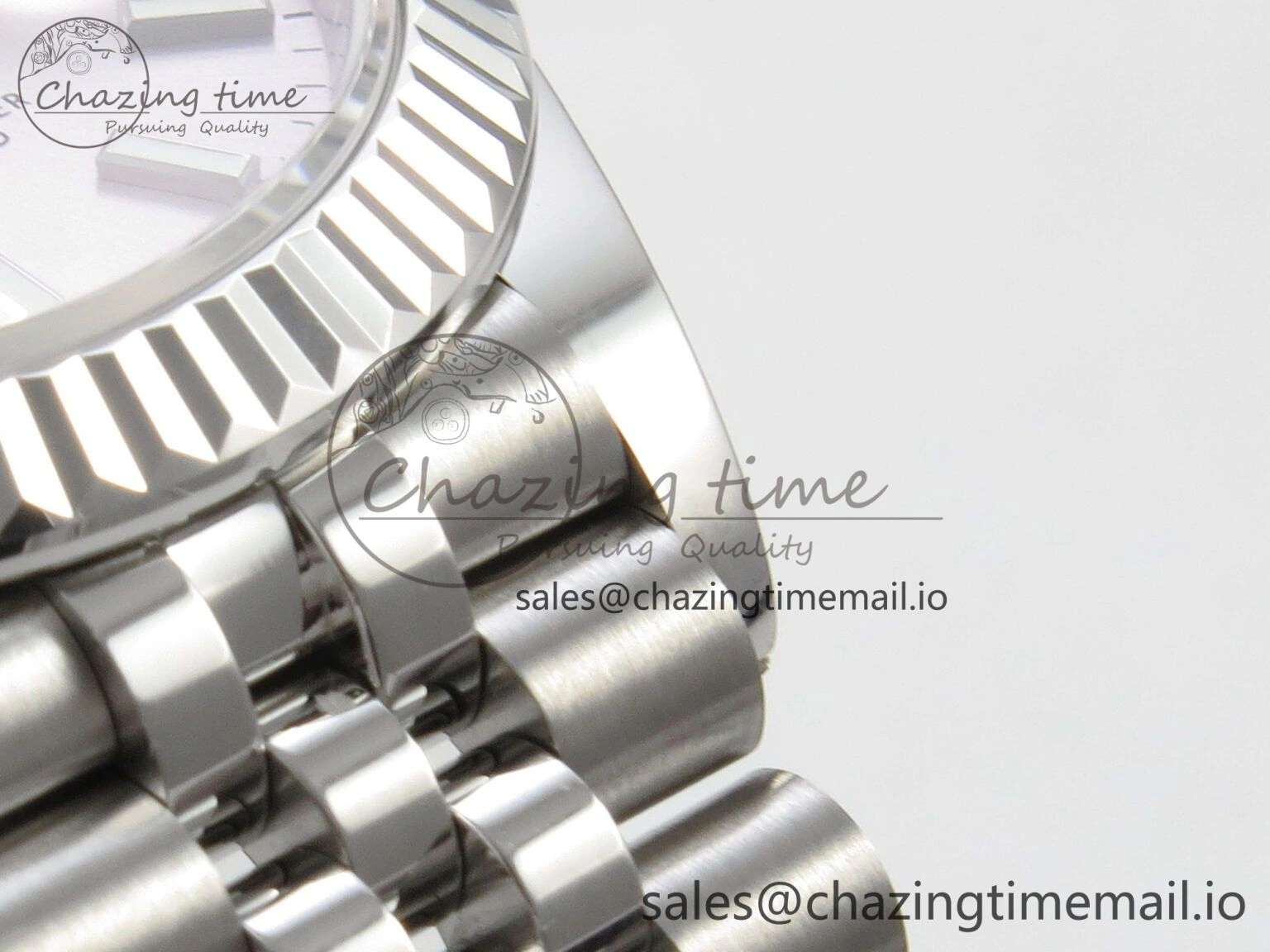 DateJust 31 278274 THBF 1:1 Best Edition 904L Steel Pink Dial Stick Marker on SS Jubilee Bracelet HZ Cal.2236
