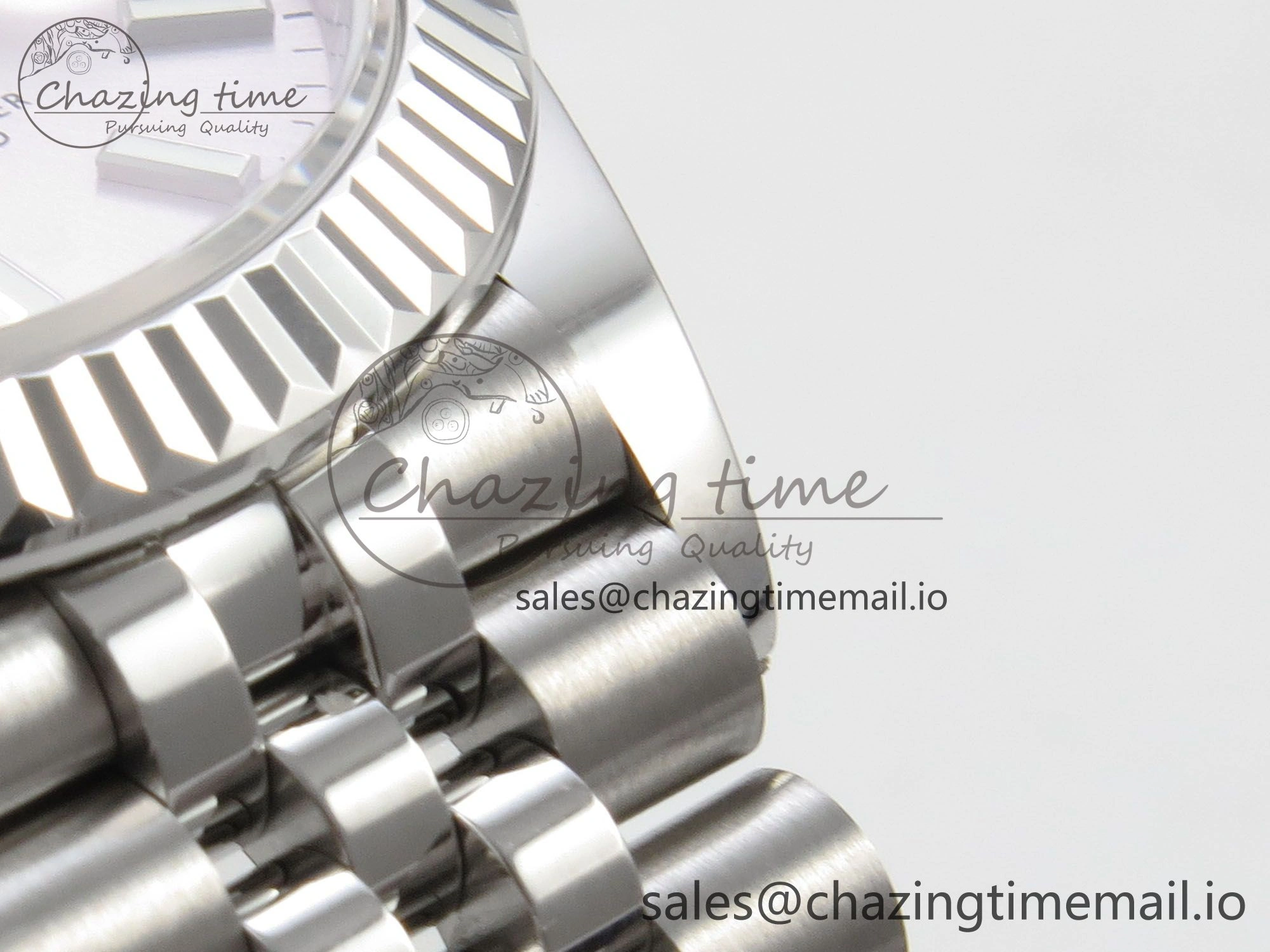 DateJust 31 278274 THBF 1:1 Best Edition 904L Steel Pink Dial Stick Marker on SS Jubilee Bracelet HZ Cal.2236