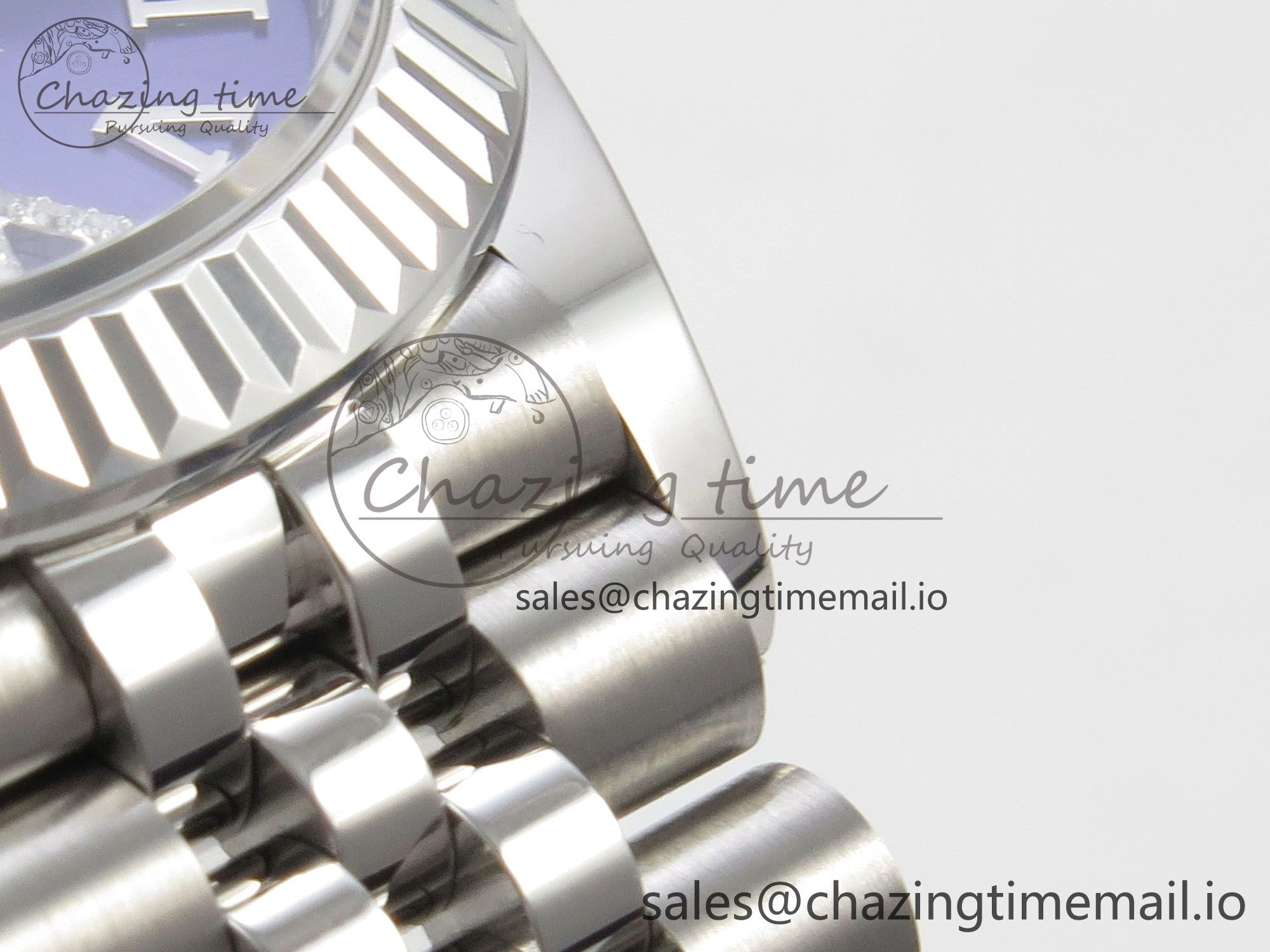 DateJust 31 278274 THBF 1:1 Best Edition 904L Steel Purple Roman Dial on SS Jubilee Bracelet HZ Cal.2236