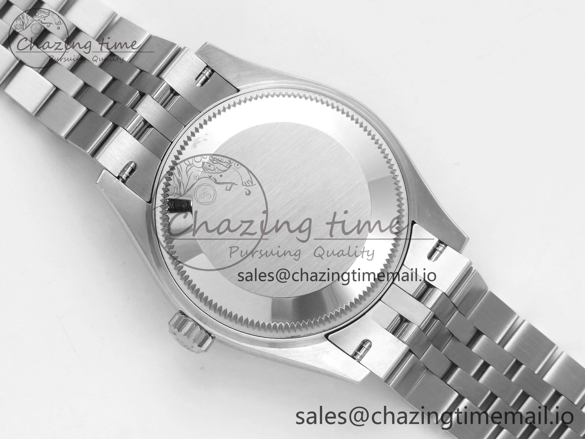 DateJust 31 278274 THBF 1:1 Best Edition 904L Steel RG Roman Dial Diamonds Bezel on SS Jubilee Bracelet HZ Cal.2236