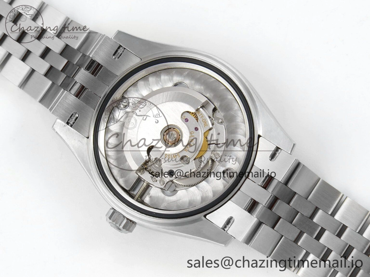 DateJust 31 278274 THBF 1:1 Best Edition 904L Steel RG Roman Dial Diamonds Bezel on SS Jubilee Bracelet HZ Cal.2236
