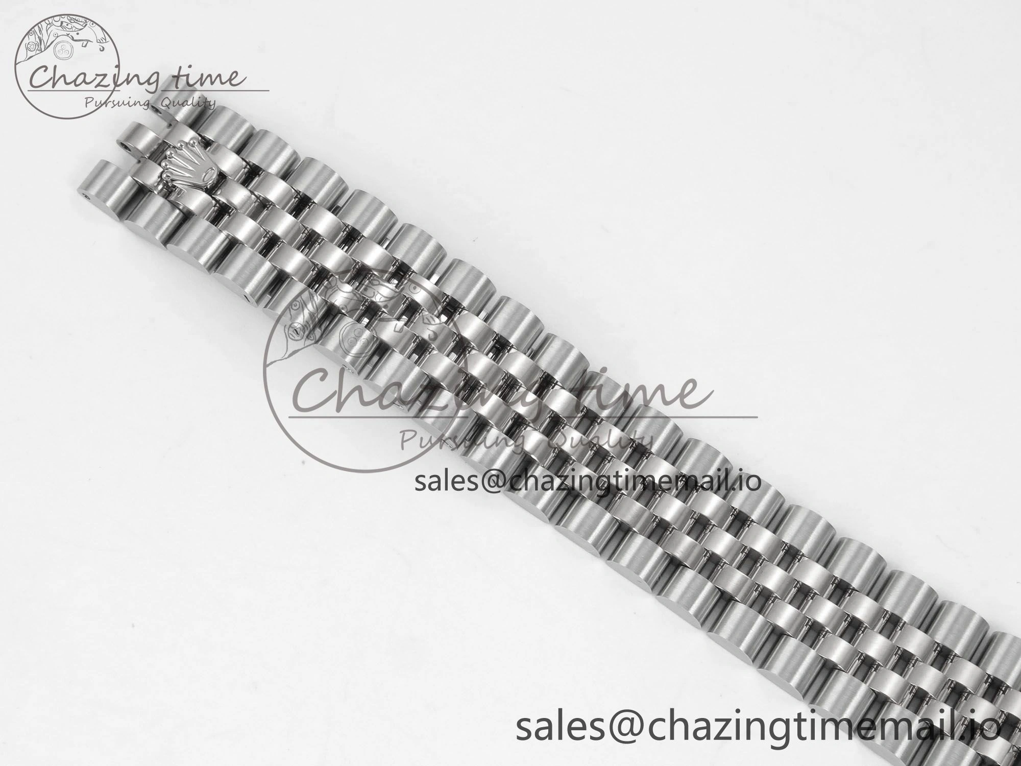 DateJust 31 278274 THBF 1:1 Best Edition 904L Steel RG Roman Dial Diamonds Bezel on SS Jubilee Bracelet HZ Cal.2236