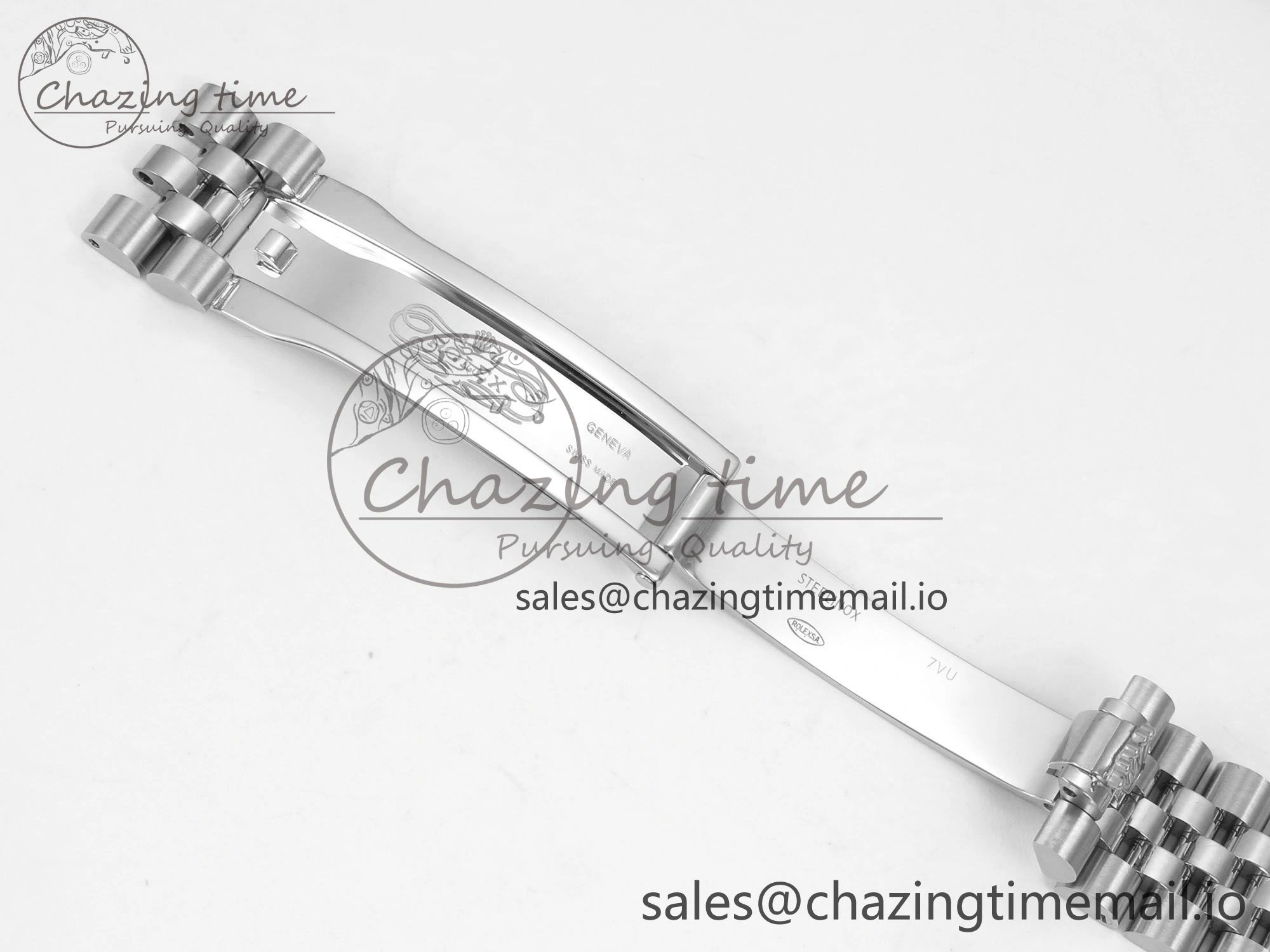 DateJust 31 278274 THBF 1:1 Best Edition 904L Steel RG Roman Dial Diamonds Bezel on SS Jubilee Bracelet HZ Cal.2236