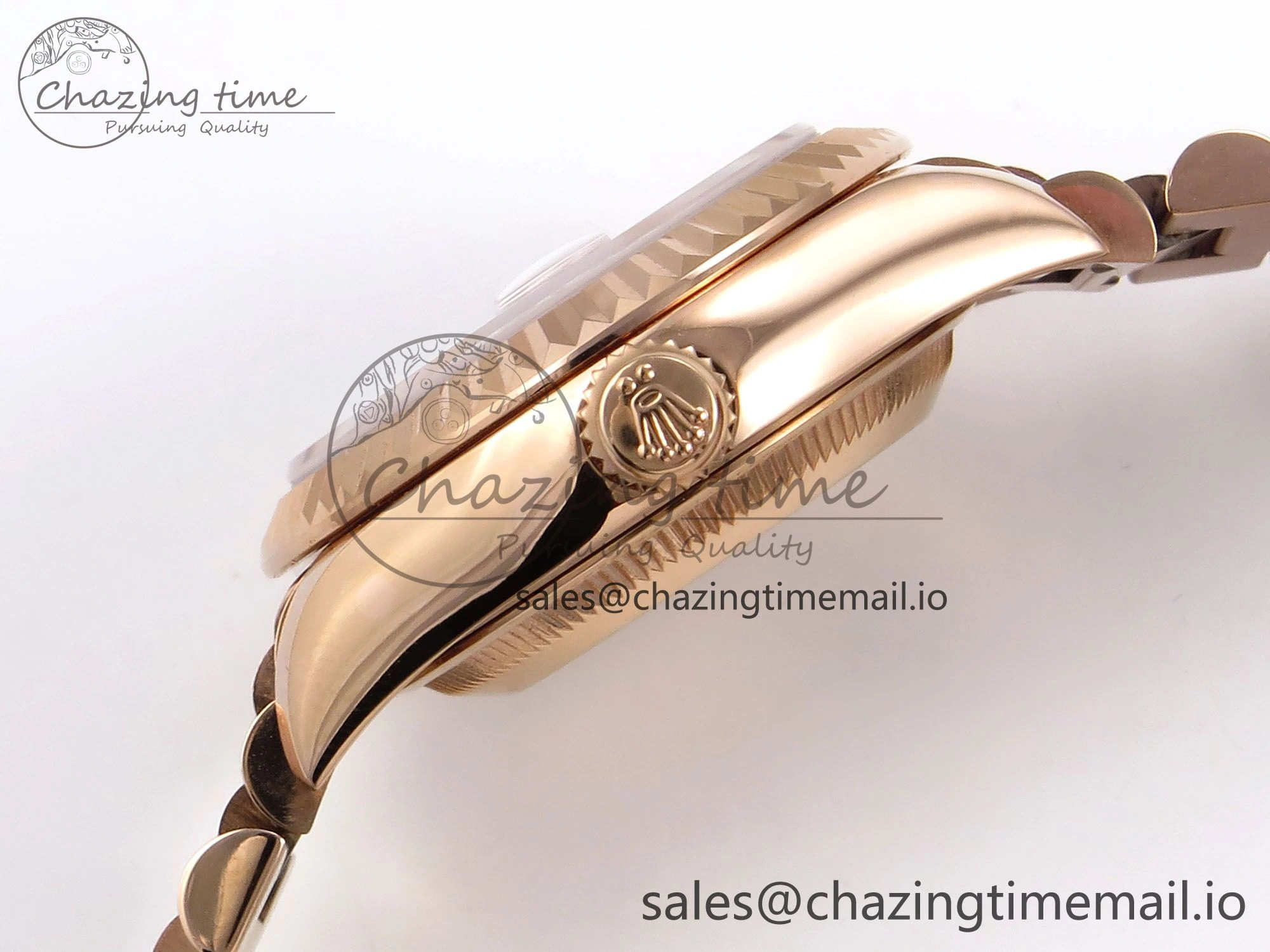 DateJust 31 278275 RG GMF 1:1 Best Edition 904L Steel Green Diamonds Dial on Jubilee Bracelet A2824