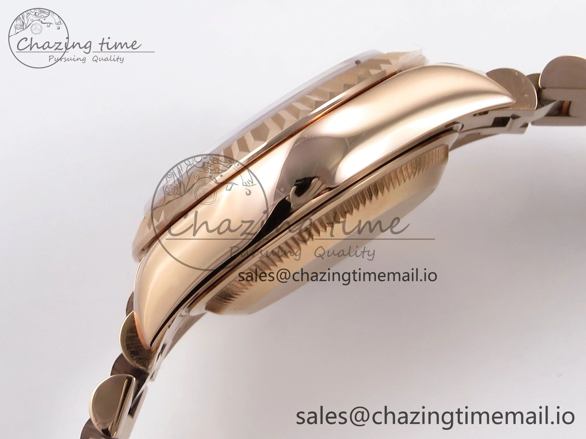 DateJust 31 278275 RG GMF 1:1 Best Edition 904L Steel Green Diamonds Dial on Jubilee Bracelet A2824