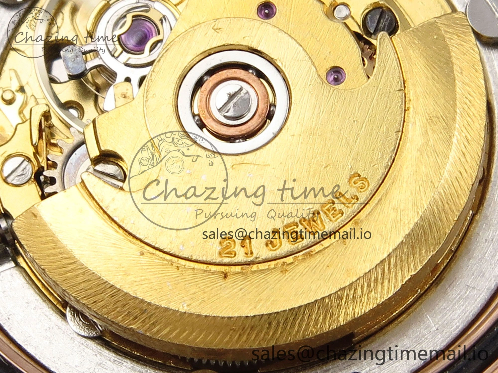 DateJust 31 278275 RG GMF 1:1 Best Edition 904L Steel Pink Stick Dial on Jubilee Bracelet A2824