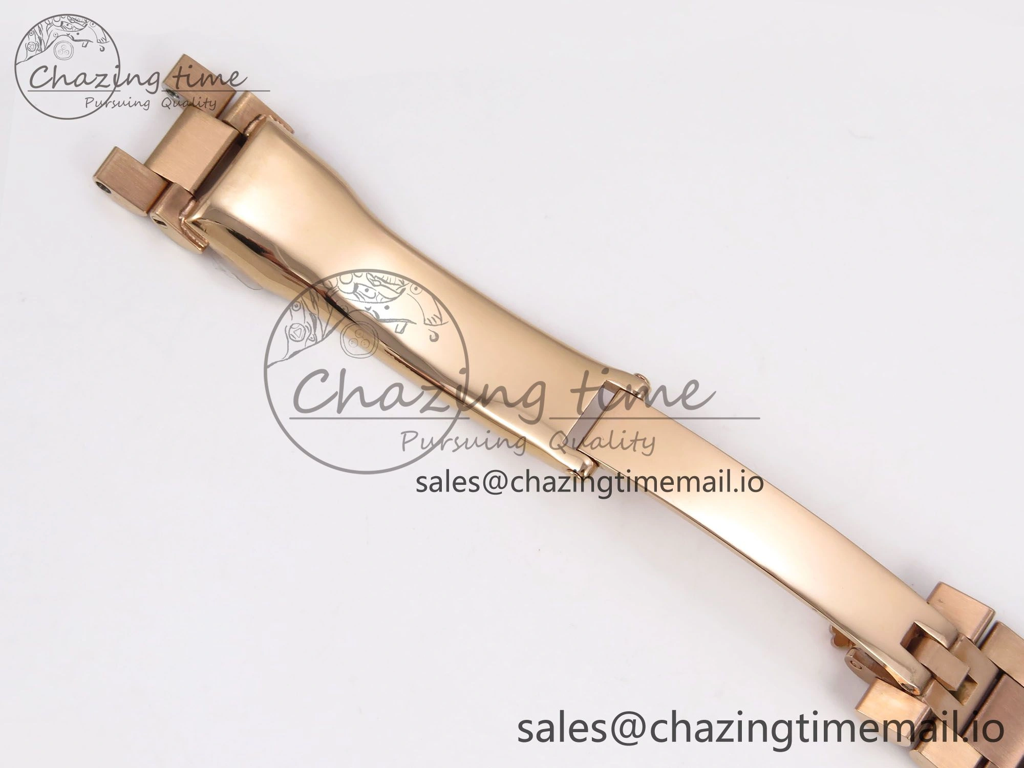 DateJust 31 278275 RG GMF 1:1 Best Edition 904L Steel Pink Stick Dial on Jubilee Bracelet A2824