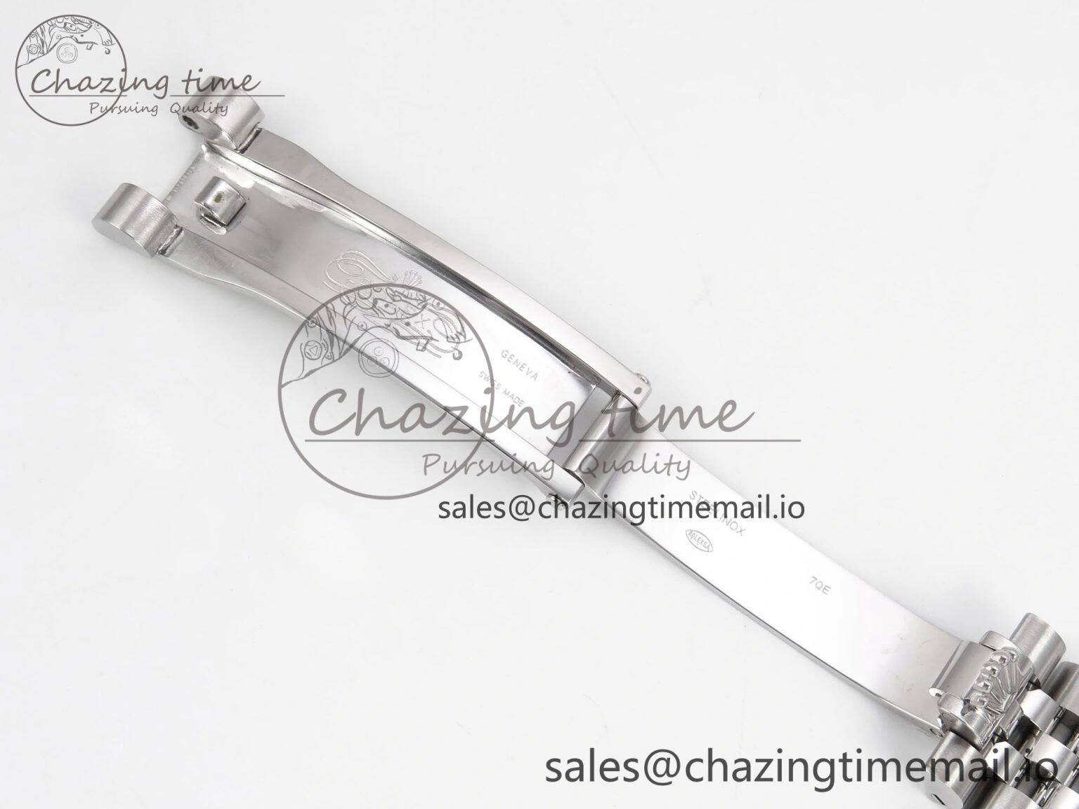 DateJust 31 278344RBR SS GMF 1:1 Best Edition 904L Steel Gray Roman Diamonds Dial on Jubilee Bracelet A2824