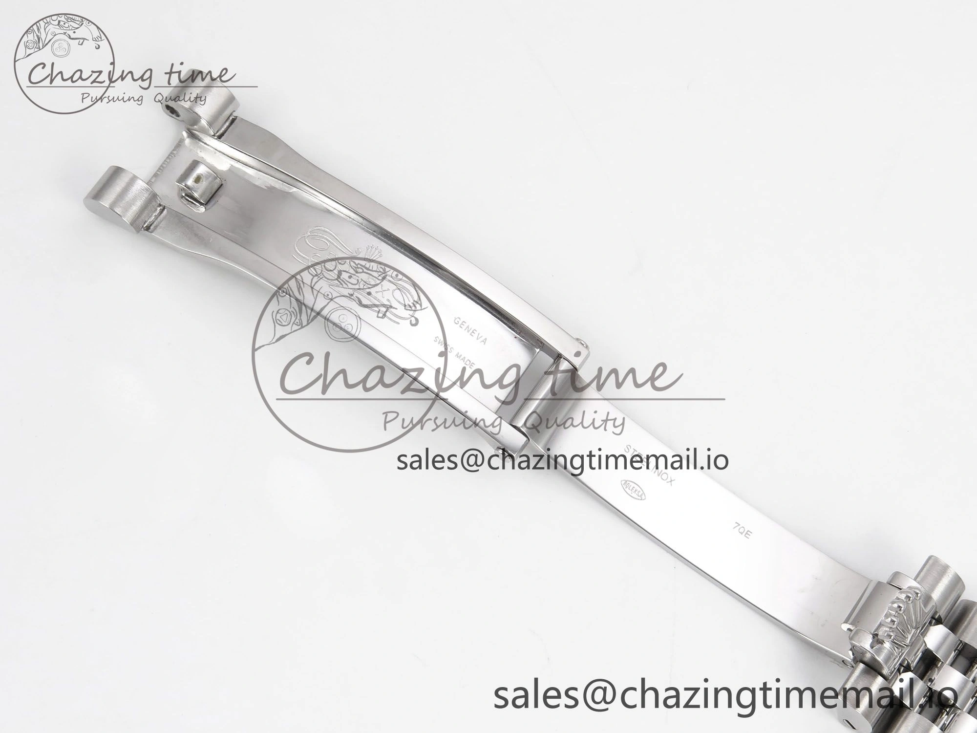 DateJust 31 278344RBR SS GMF 1:1 Best Edition 904L Steel Gray Roman Diamonds Dial on Jubilee Bracelet A2824