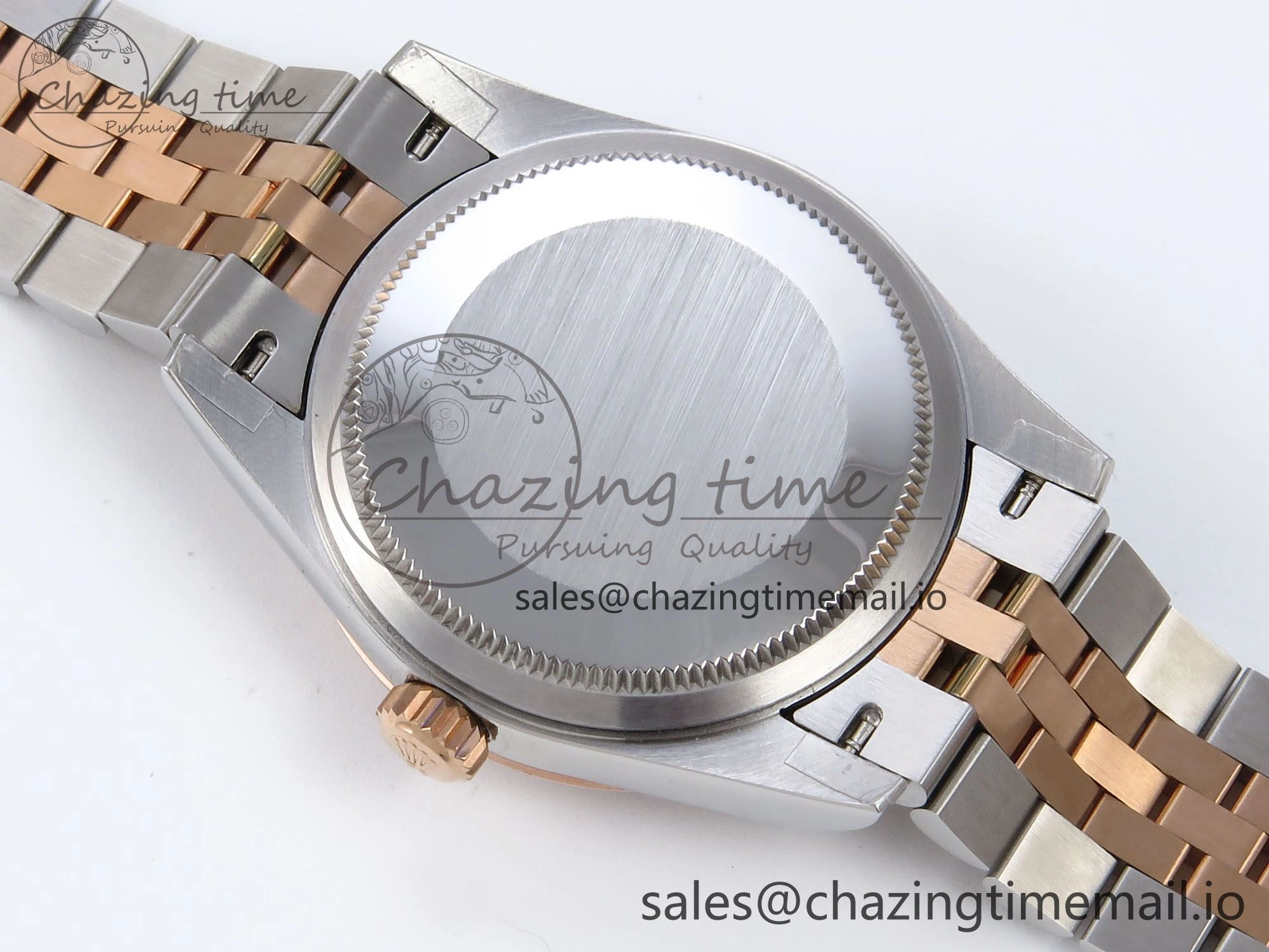 DateJust 31 278381RBR JARF 1:1 Best Edition 904L Steel RG Diamonds Dial on SS RG Jubilee Bracelet HZ2236