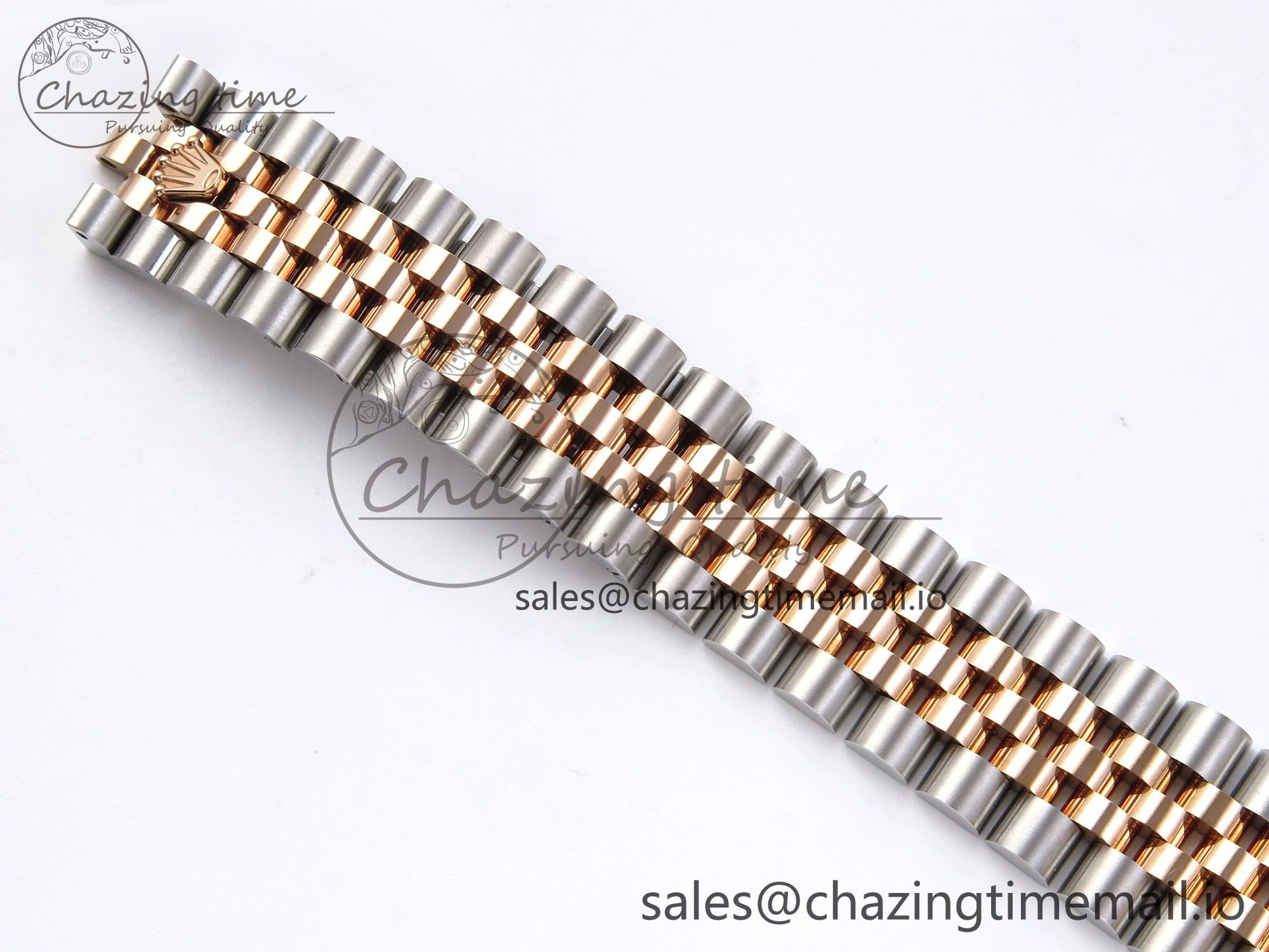 DateJust 31 278381RBR JARF 1:1 Best Edition 904L Steel RG Diamonds Dial on SS RG Jubilee Bracelet HZ2236