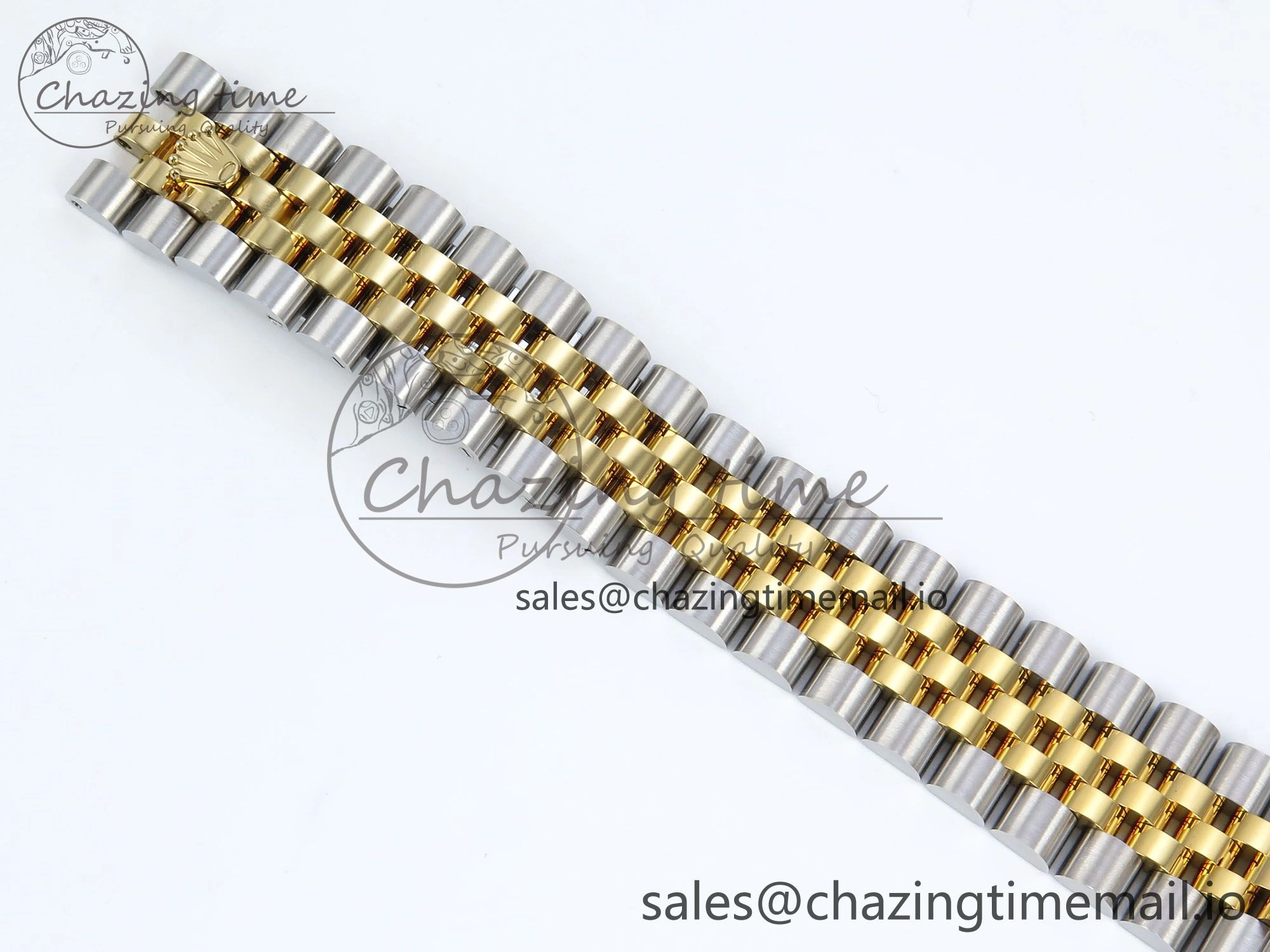 DateJust 31 278383RBR ARF 1:1 Best Edition 904L Steel Gray Diamonds Dial Diamonds Bezel on SS YG Jubilee Bracelet ETA 2688