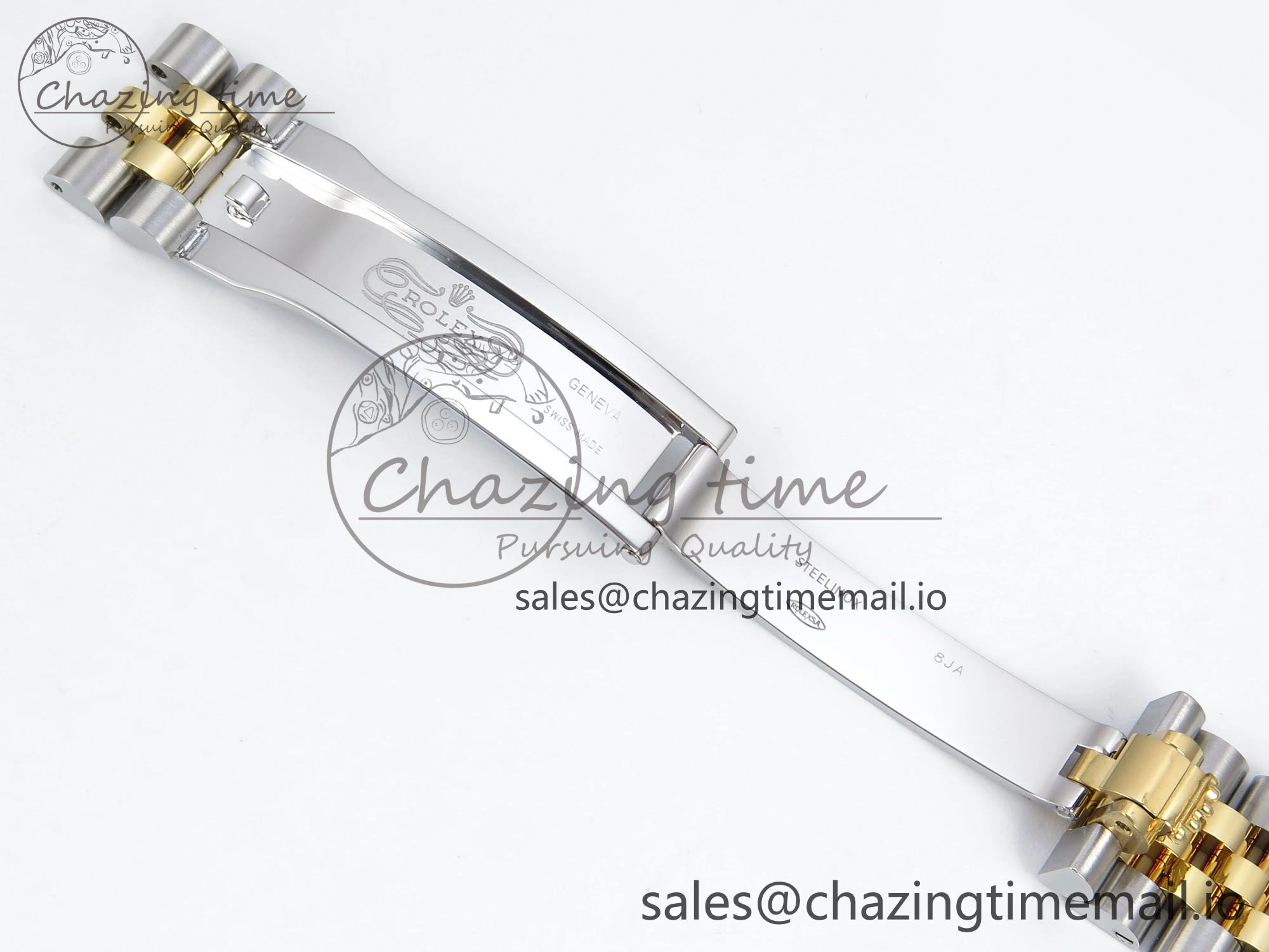 DateJust 31 278383RBR ARF 1:1 Best Edition 904L Steel Gray Diamonds Dial Diamonds Bezel on SS YG Jubilee Bracelet ETA 2688