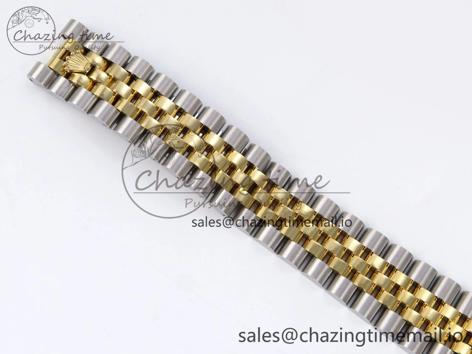 DateJust 31 278383RBR JARF 1:1 Best Edition 904L Steel Gray Diamonds Dial on SS YG Jubilee Bracelet HZ2236
