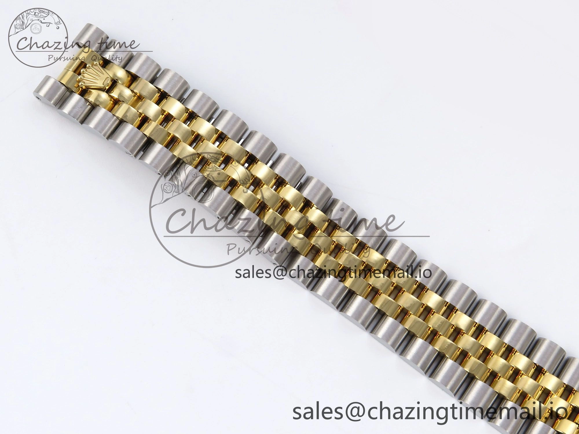 DateJust 31 278383RBR JARF 1:1 Best Edition 904L Steel Gray Roman Diamonds Dial on SS YG Jubilee Bracelet HZ2236
