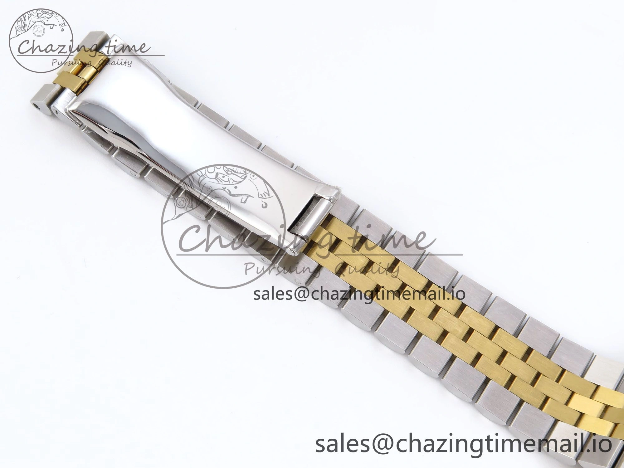 DateJust 31 278383RBR JARF 1:1 Best Edition 904L Steel Gray Roman Diamonds Dial on SS YG Jubilee Bracelet HZ2236