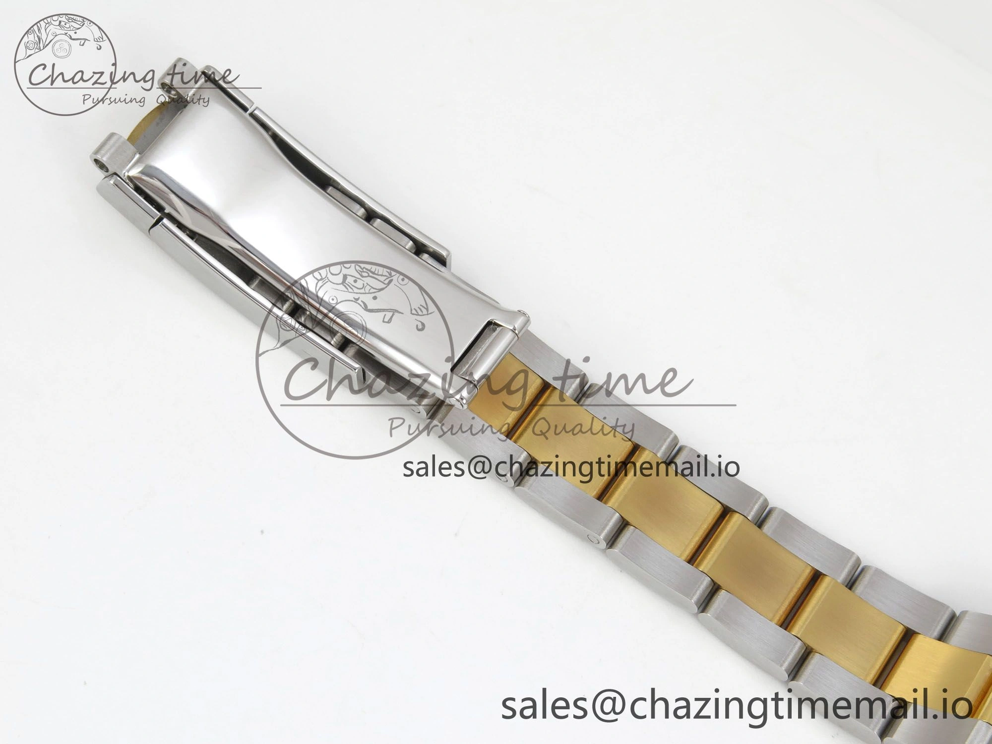DateJust 31 278383RBR THBF 1:1 Best Edition 904L Steel Green Roman Diamonds Dial Diamonds Bezel on SS YG Oyster Bracelet HZ Cal.2236