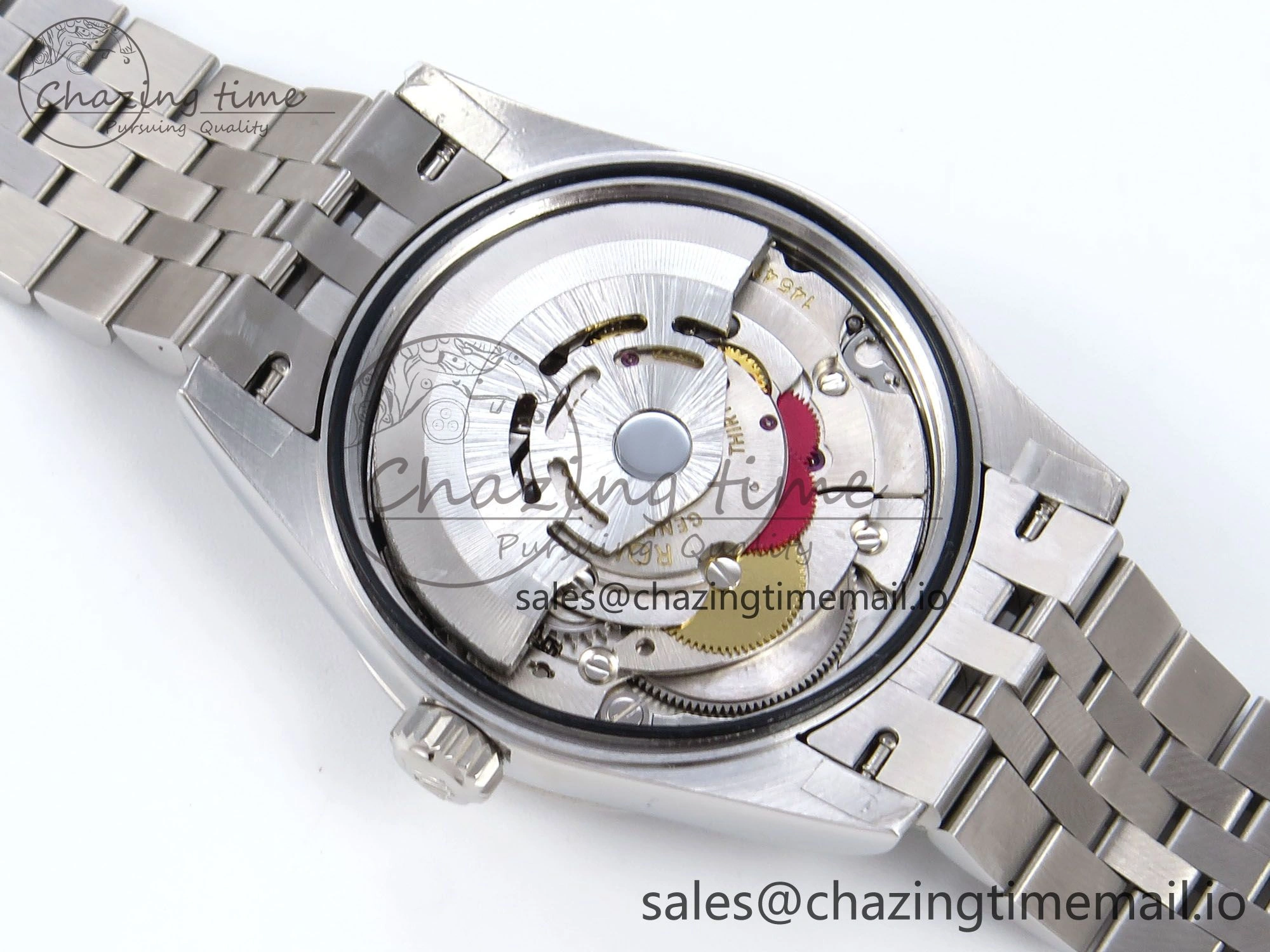 DateJust 31 278384RBR JARF 1:1 Best Edition 904L Steel Gray Roman Diamonds Dial on SS Jubilee Bracelet HZ2236