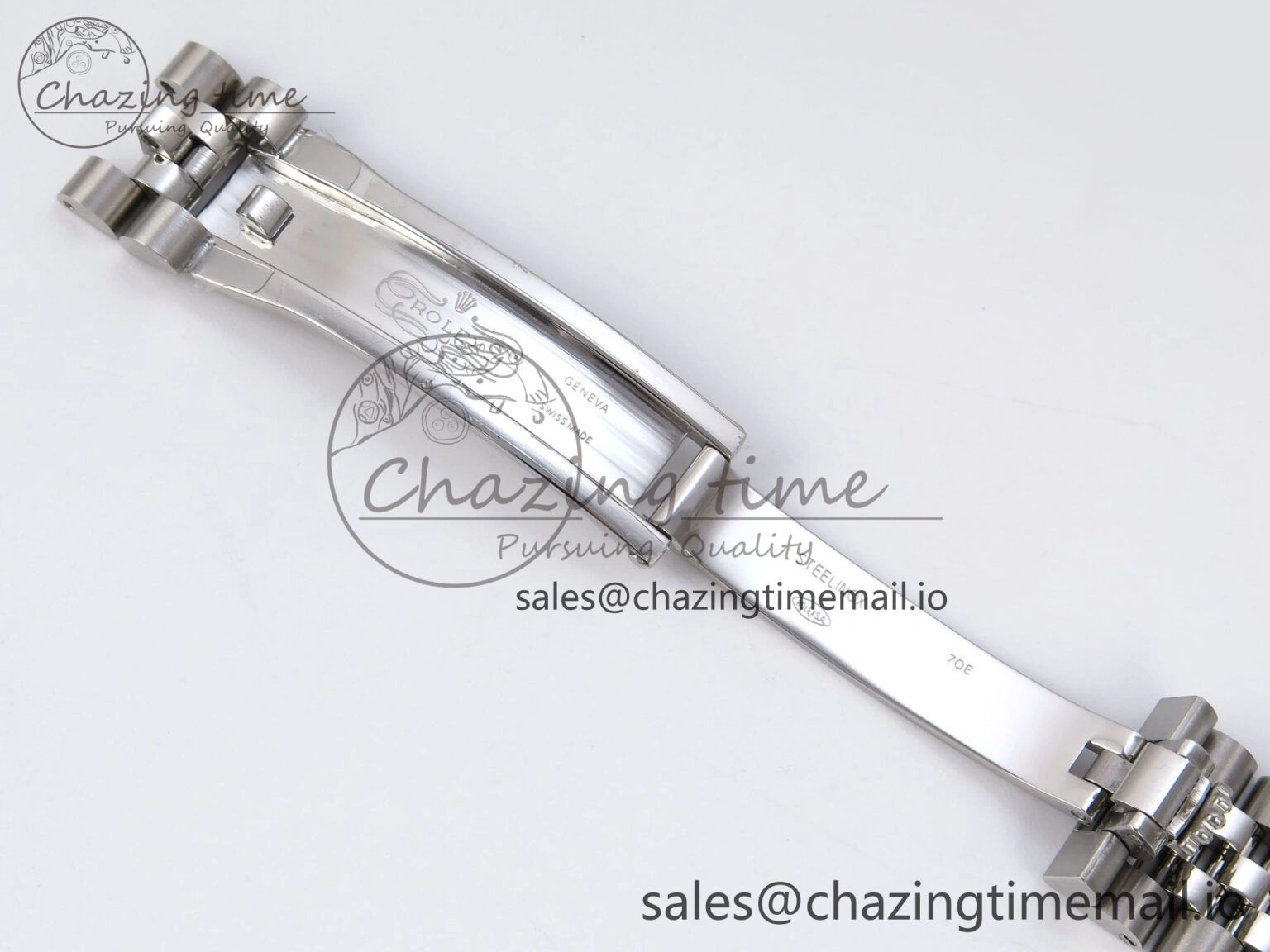 DateJust 31 278384RBR JARF 1:1 Best Edition 904L Steel Silver Diamonds Dial on SS Jubilee Bracelet HZ2236