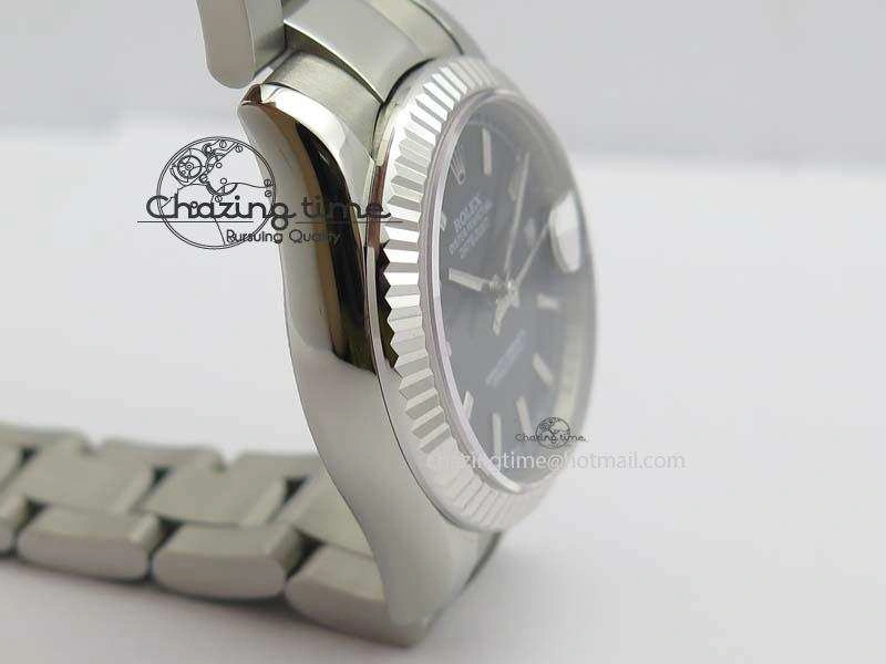 DateJust 31mm SS BP-Maker Best Edition Black Dial On SS Bracelet A2824 V2