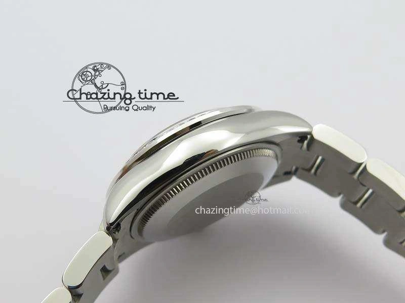 DateJust 31mm SS BP-Maker Best Edition Diamond Bezel White MOP Dial On SS Bracelet A2824 V2
