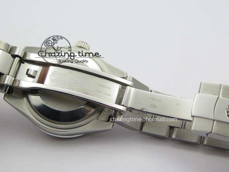 DateJust 31mm SS BP-Maker Best Edition Diamond Bezel White MOP Dial On SS Bracelet A2824 V2