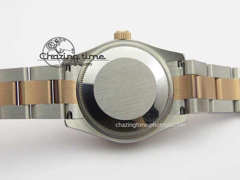 DateJust 31mm SS RG BP-Maker Best Edition MOP Diamond Markers Dial On SS RG Bracelet A2824 V2