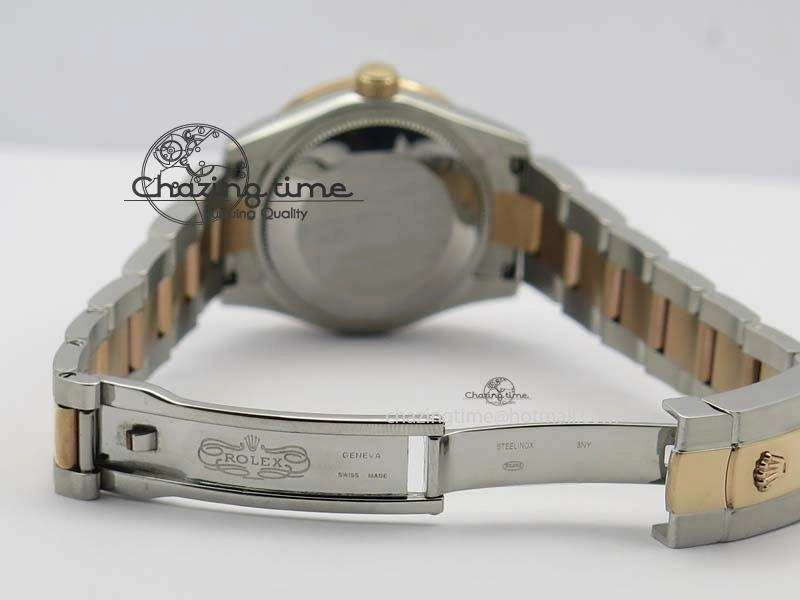 DateJust 31mm SS RG BP-Maker Best Edition MOP Diamond Markers Dial On SS RG Bracelet A2824 V2