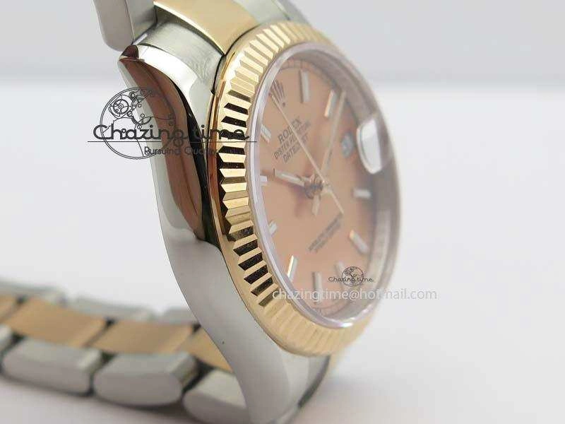DateJust 31mm SS RG BP-Maker Best Edition Rose Gold Dial On SS RG Bracelet A2824 V2