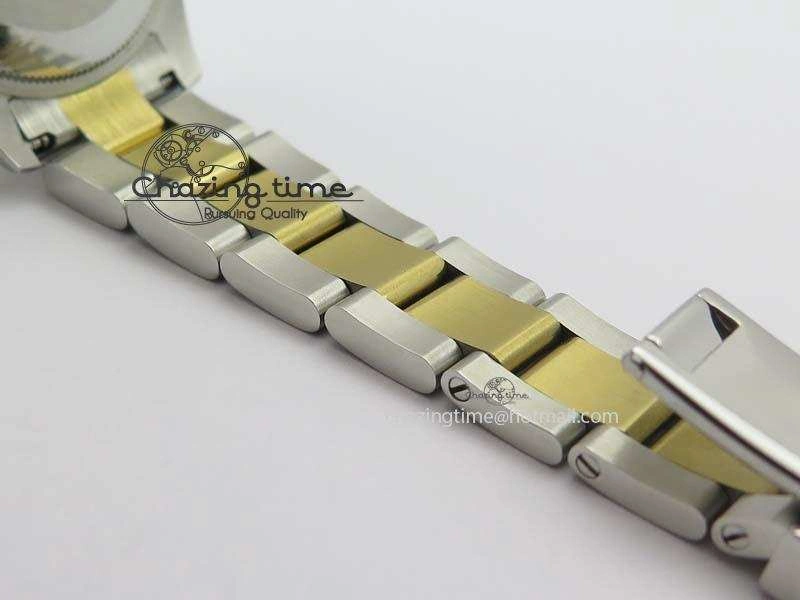 DateJust 31mm SS YG BP-Maker Best Edition Diamond Bezel White MOP Dial On SS YG Bracelet A2824 V2