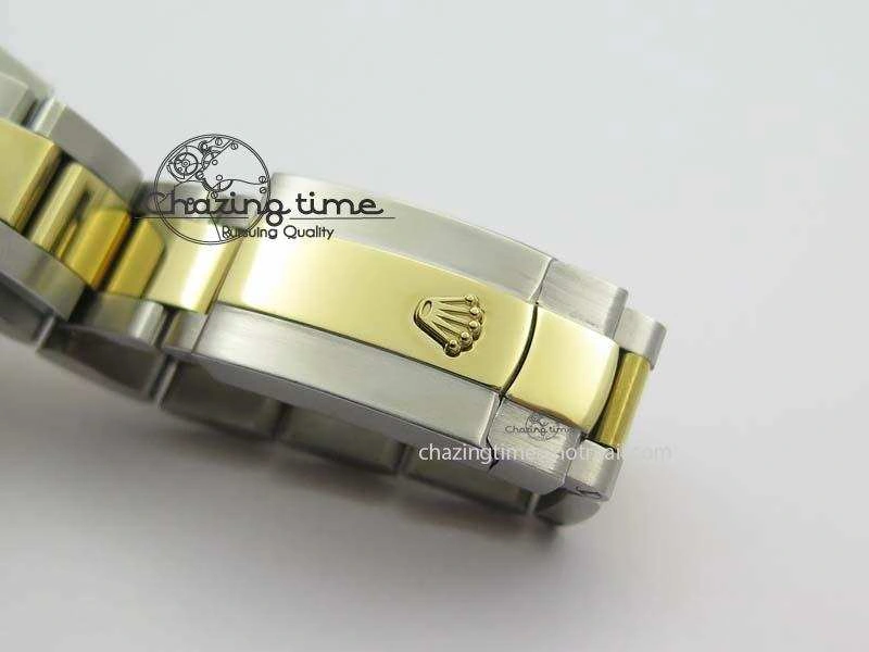 DateJust 31mm SS YG BP-Maker Best Edition Diamond Bezel White MOP Dial On SS YG Bracelet A2824 V2