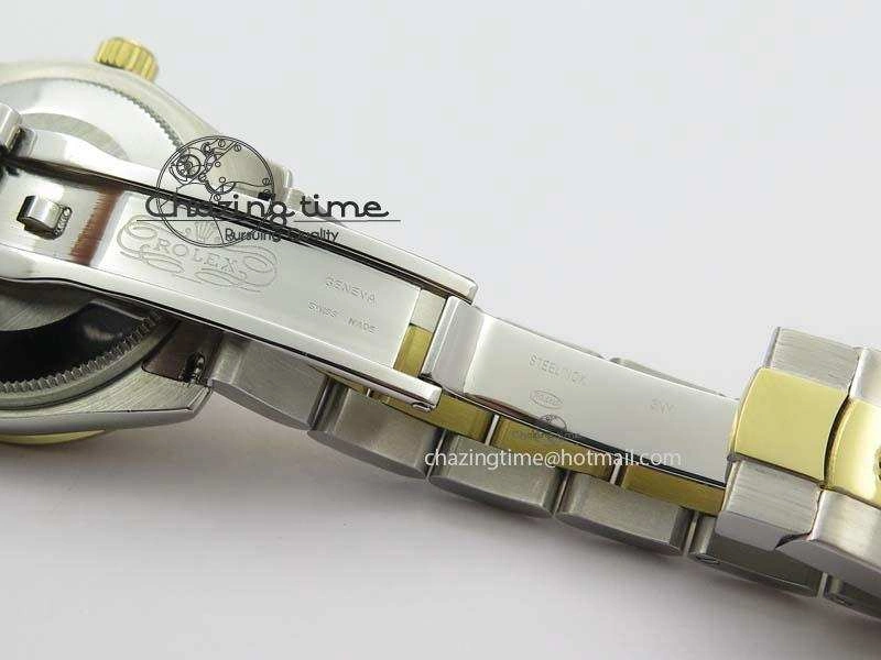 DateJust 31mm SS YG BP-Maker Best Edition Diamond Bezel White MOP Dial On SS YG Bracelet A2824 V2