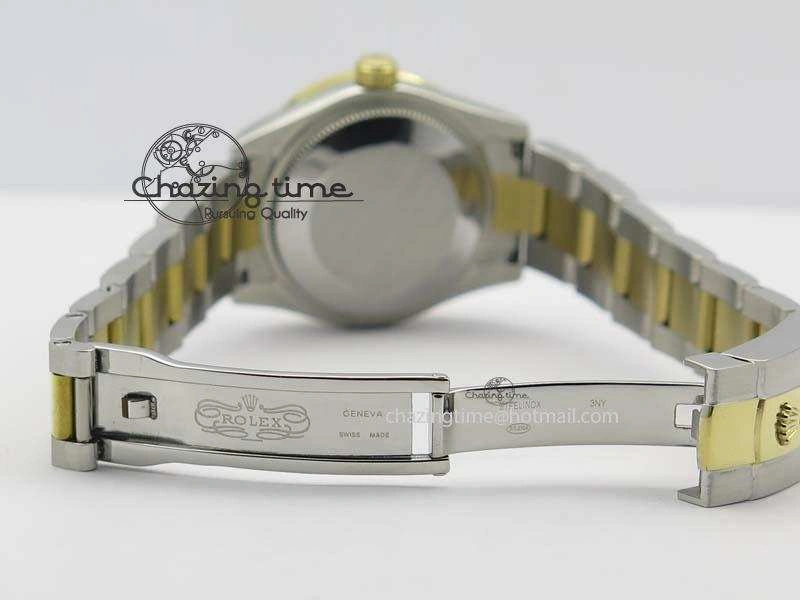 DateJust 31mm SS YG BP-Maker Best Edition Diamond Bezel White MOP Dial On SS YG Bracelet A2824 V2