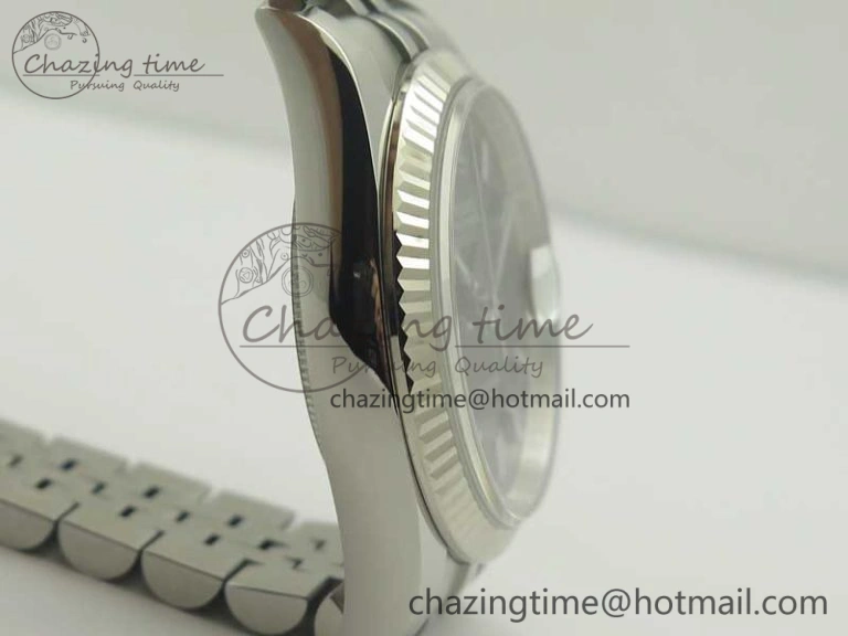 DateJust 36 116234 SS 904L ARF 1:1 Best Edition Black Dial Sticks Markers on 904L SS Jubilee Bracelet SA3135 V2