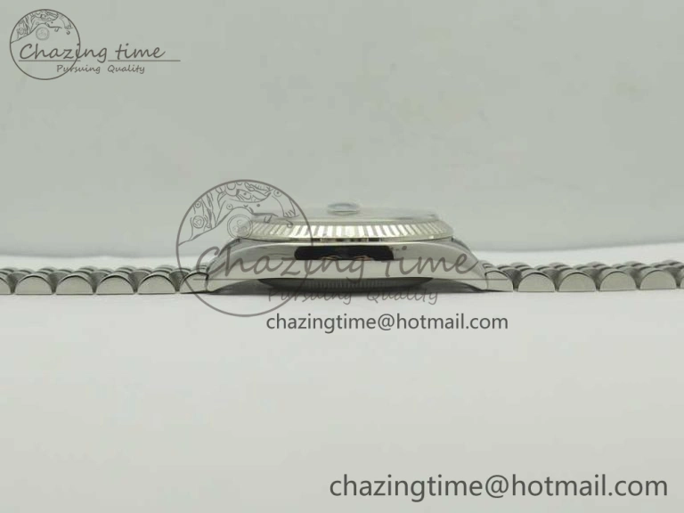 DateJust 36 116234 SS 904L ARF 1:1 Best Edition Black Dial Sticks Markers on 904L SS Jubilee Bracelet SA3135 V2
