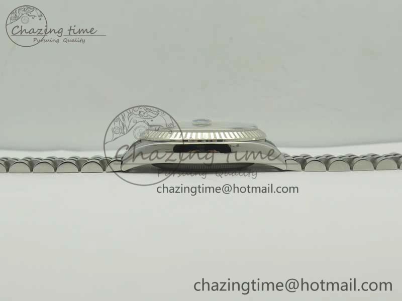 DateJust 36 116234 SS 904L ARF 1:1 Best Edition Black Dial Sticks Markers on 904L SS Jubilee Bracelet SA3135 V2