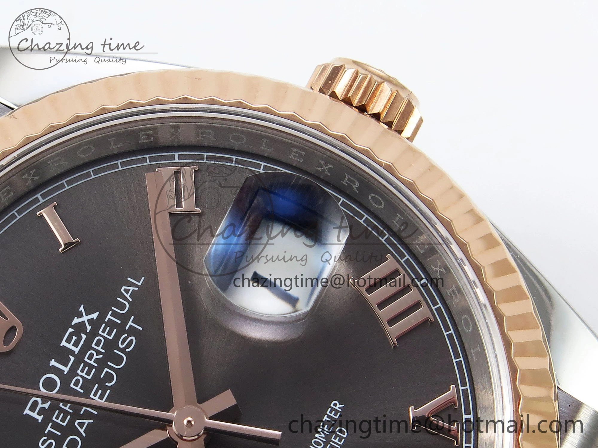 DateJust 36 126231 APF 1:1 Best Edition 904L Steel Brown Diamond Roman Dial on Jubilee Bracelet VR3235
