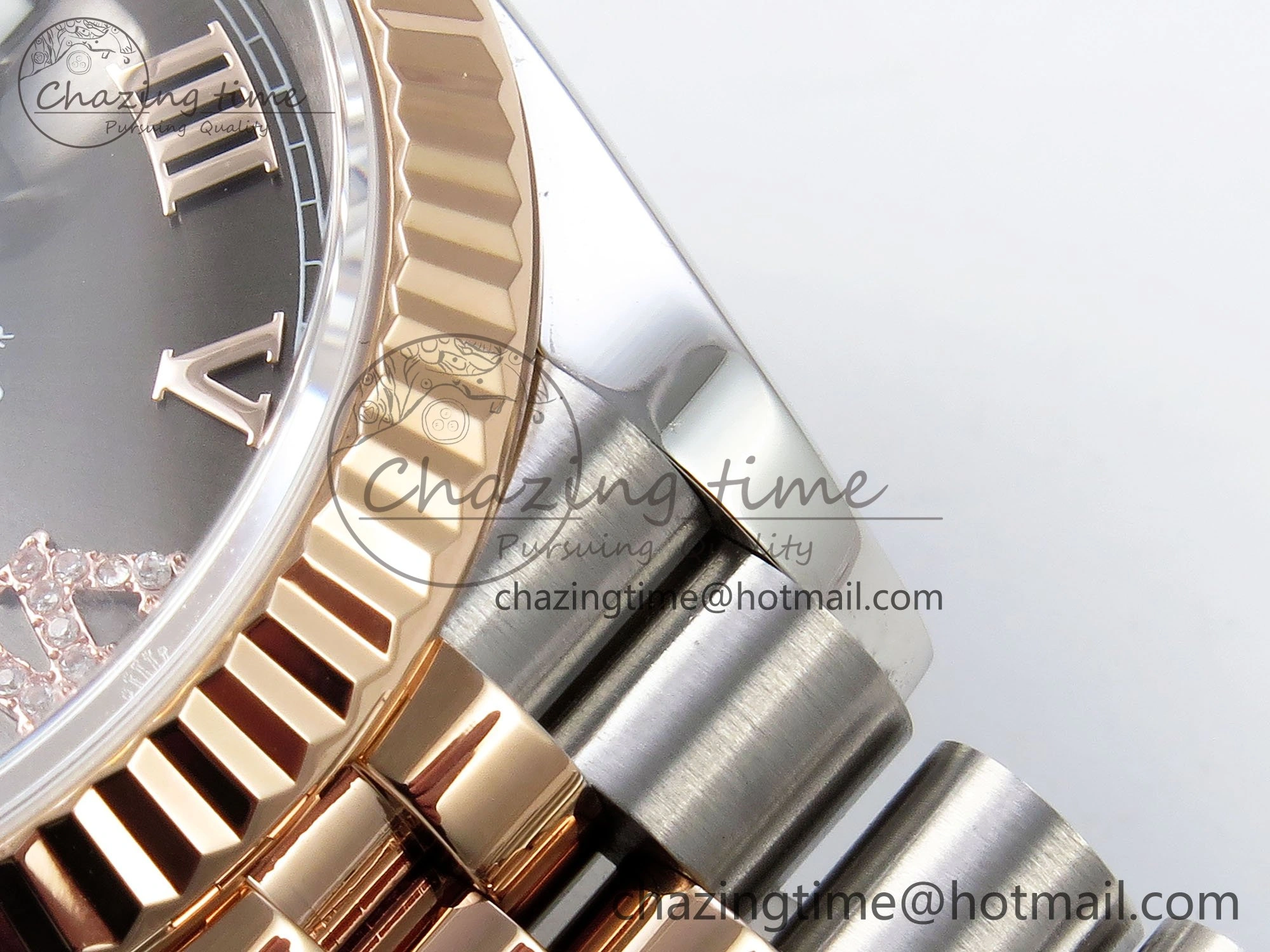 DateJust 36 126231 APF 1:1 Best Edition 904L Steel Brown Diamond Roman Dial on Jubilee Bracelet VR3235