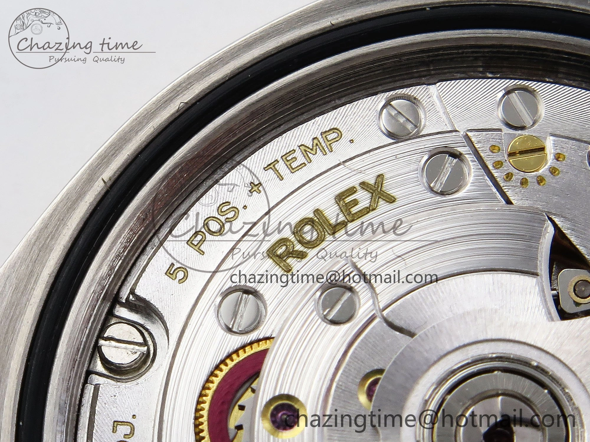 DateJust 36 126231 APF 1:1 Best Edition 904L Steel Brown Sitck Dial on SS RG Jubilee Bracelet VR3235