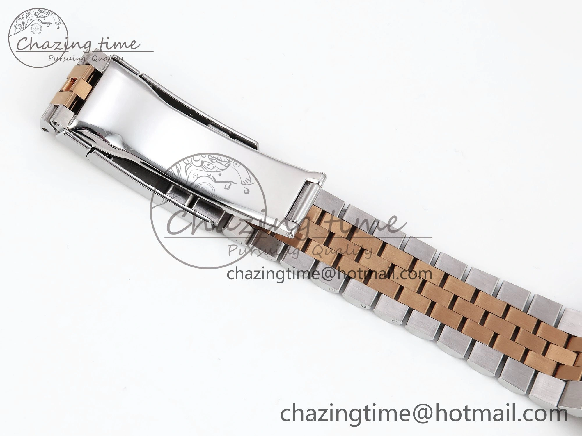 DateJust 36 126231 APF 1:1 Best Edition 904L Steel Gray Dial Green Roman on SS RG Jubilee Bracelet VR3235
