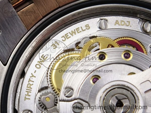 DateJust 36 126231 APF 1:1 Best Edition 904L Steel Gray Dial Green Roman on SS RG Jubilee Bracelet VR3235