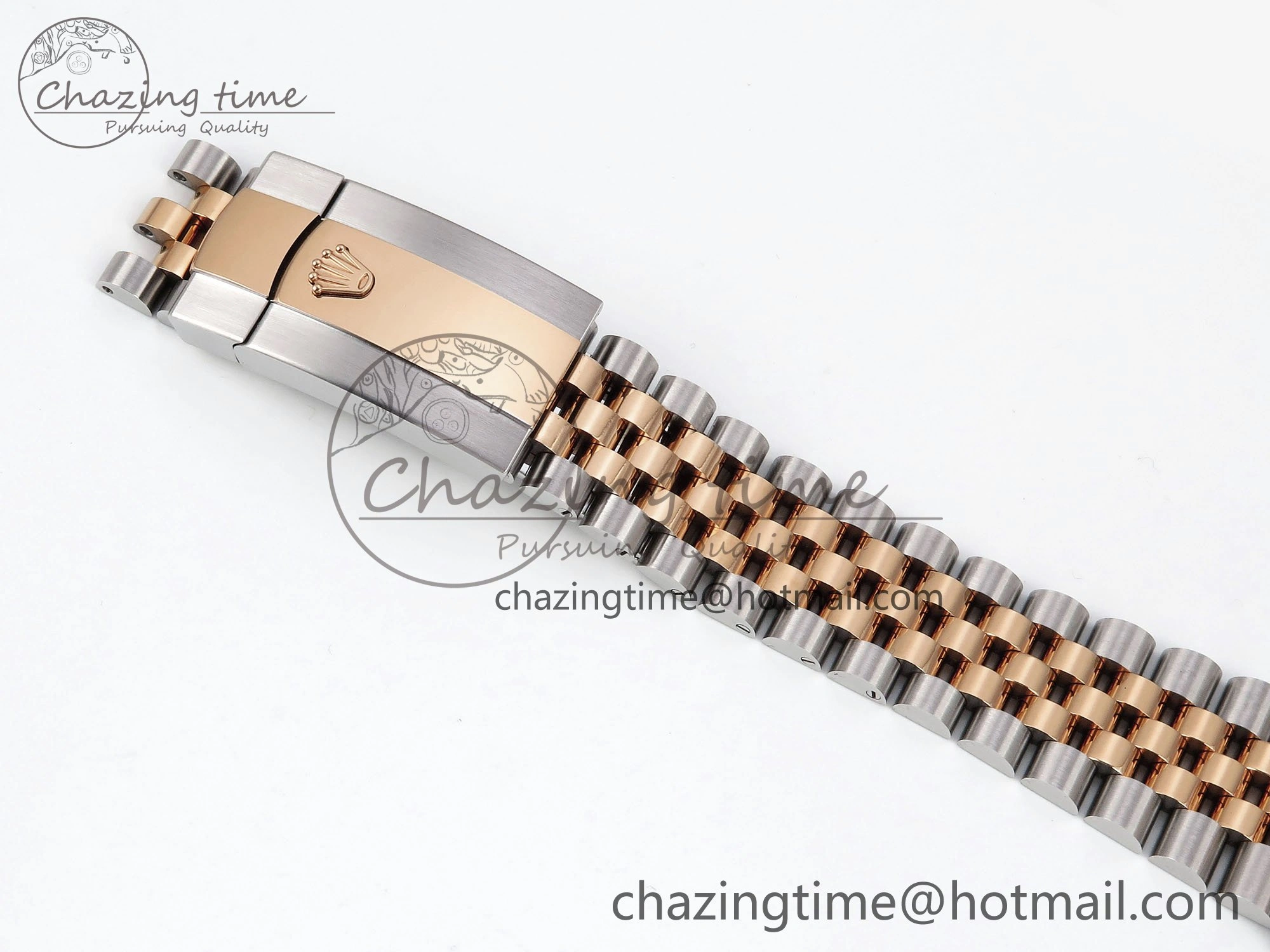 DateJust 36 126231 APF 1:1 Best Edition 904L Steel Gray Dial Green Roman on SS RG Jubilee Bracelet VR3235