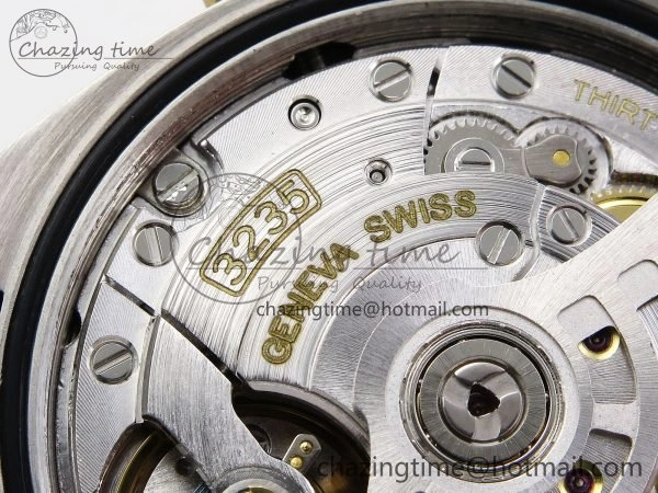 DateJust 36 126231 APF 1:1 Best Edition 904L Steel Gray Dial Green Roman on SS RG Jubilee Bracelet VR3235